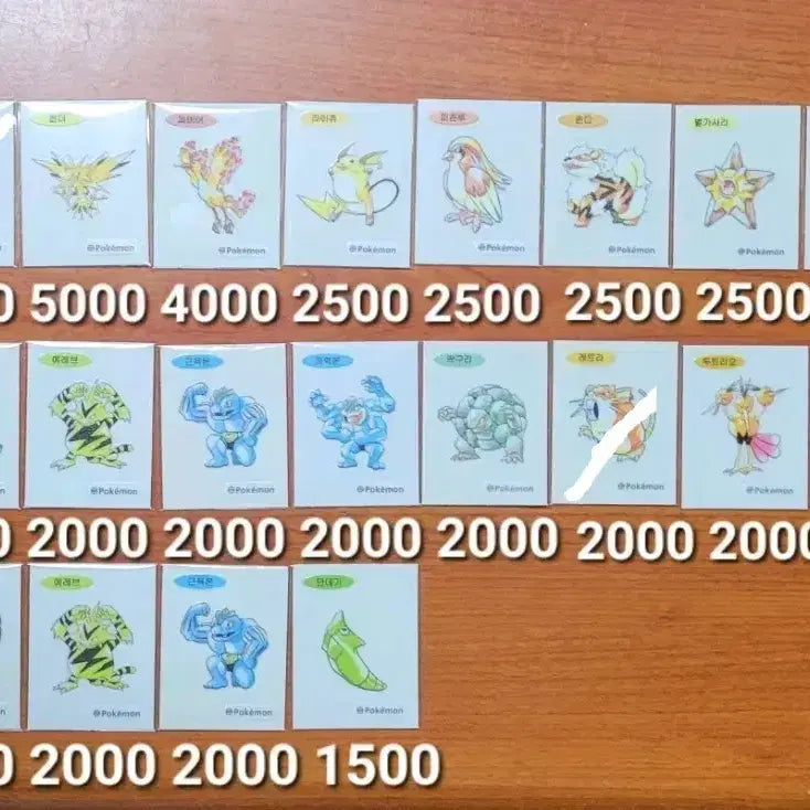 [BUNJANG] Pokemon 30th Anniversary Artwork Stick Figure Collection / 포켓몬 띠부씰 30주년 아트웍