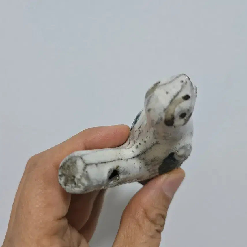 [BUNJANG] Antique Bird Shaped Ceramic Flute / 골동품 새 모양 도자기 피리