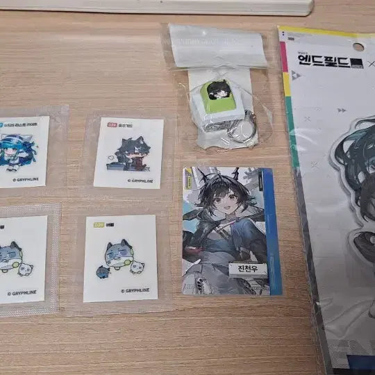 [BUNJANG] GS Endfield Goods - Sticker Set, Keycaps, and More (Trade) / gs 엔드필드 띠부씰, 키캡 등 굿즈들 교환합니다