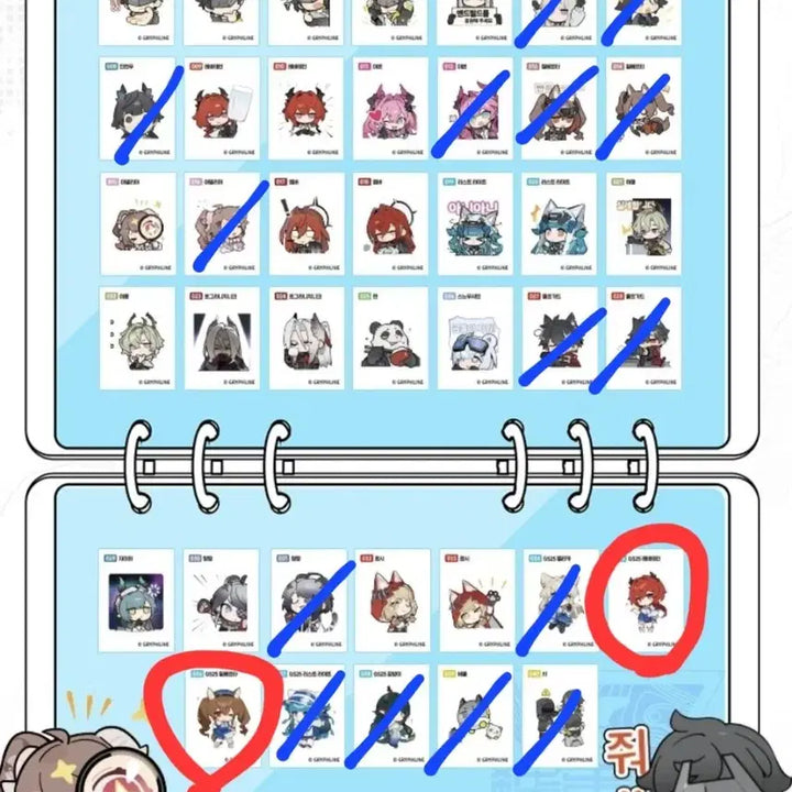 [BUNJANG] GS Endfield Goods - Sticker Set, Keycaps, and More (Trade) / gs 엔드필드 띠부씰, 키캡 등 굿즈들 교환합니다