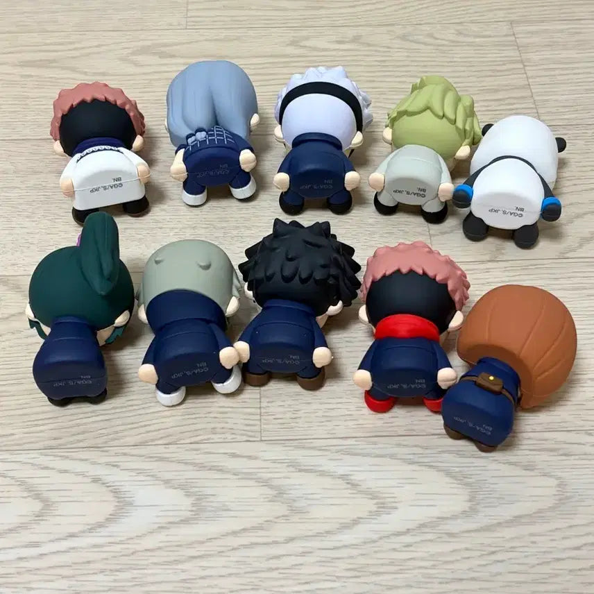 [BUNJANG] Jujutsu Kaisen Potepote Figures Bundle Set (10 Types) / 주술회전 포테포테 10종 일괄 판매