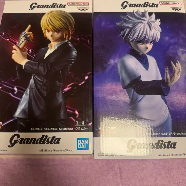 [BUNJANG] Kurapika &amp; Killua Grandista Figure / 크라피카 키르아 그란디스타 피규어