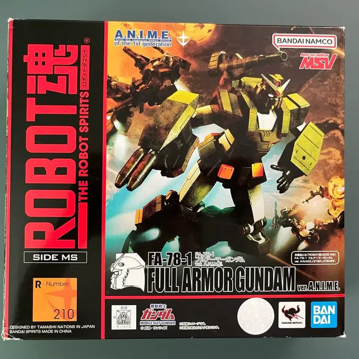 [BUNJANG] Robot Spirits Full Armor Gundam ver. A.N.I.M.E. Unsealed / 로봇혼 풀아머 건담 ver A.N.I.M.E 개봉 양품