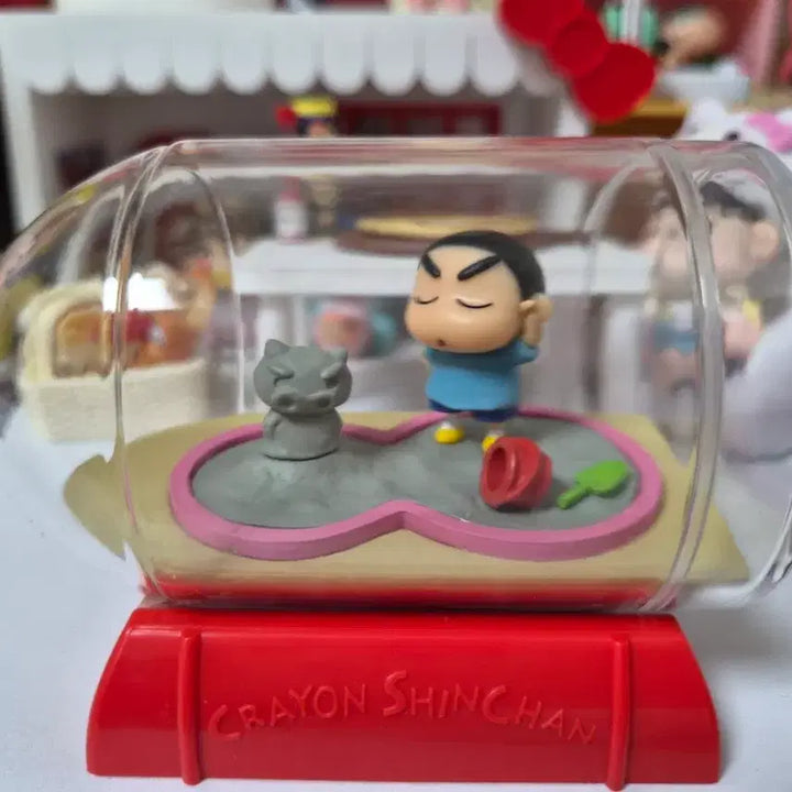[BUNJANG] Crayon Shin-chan Sand Play Terrarium Figure / 짱구는 못말려 모래놀이 테라리움 피규어