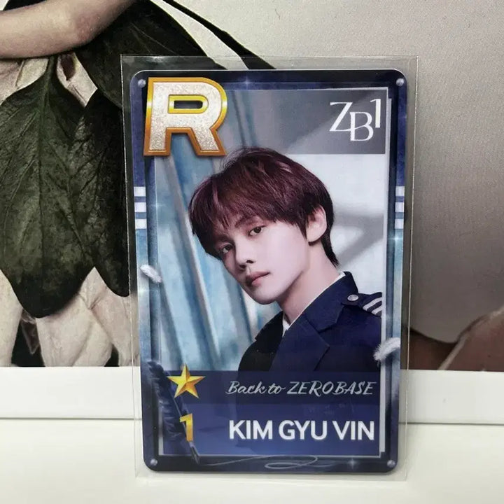 [BUNJANG] ZB1 Kim Gyuvin Back to ZEROBASE Photocard / ZB1 김규빈 Back to ZEROBASE 포카 양도