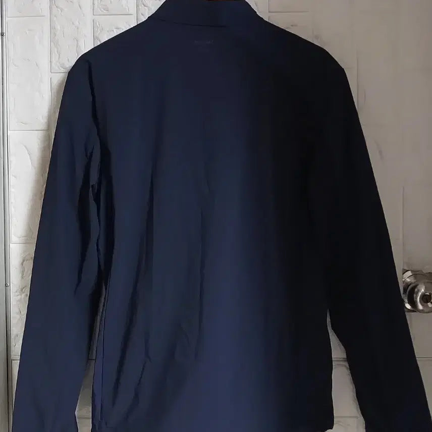 [BUNJANG] Rosemchbaskia Navy Windbreaker Jacket / 장미쉘바스키아 네이비 바람막이 자켓 새상품