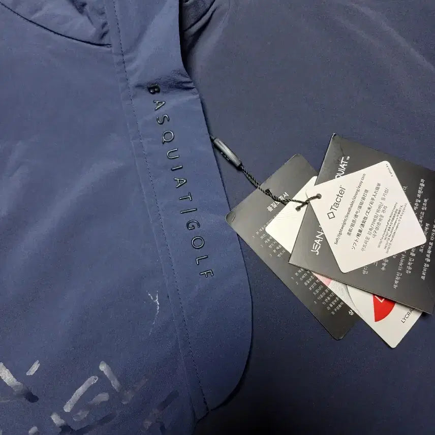 [BUNJANG] Rosemchbaskia Navy Windbreaker Jacket / 장미쉘바스키아 네이비 바람막이 자켓 새상품