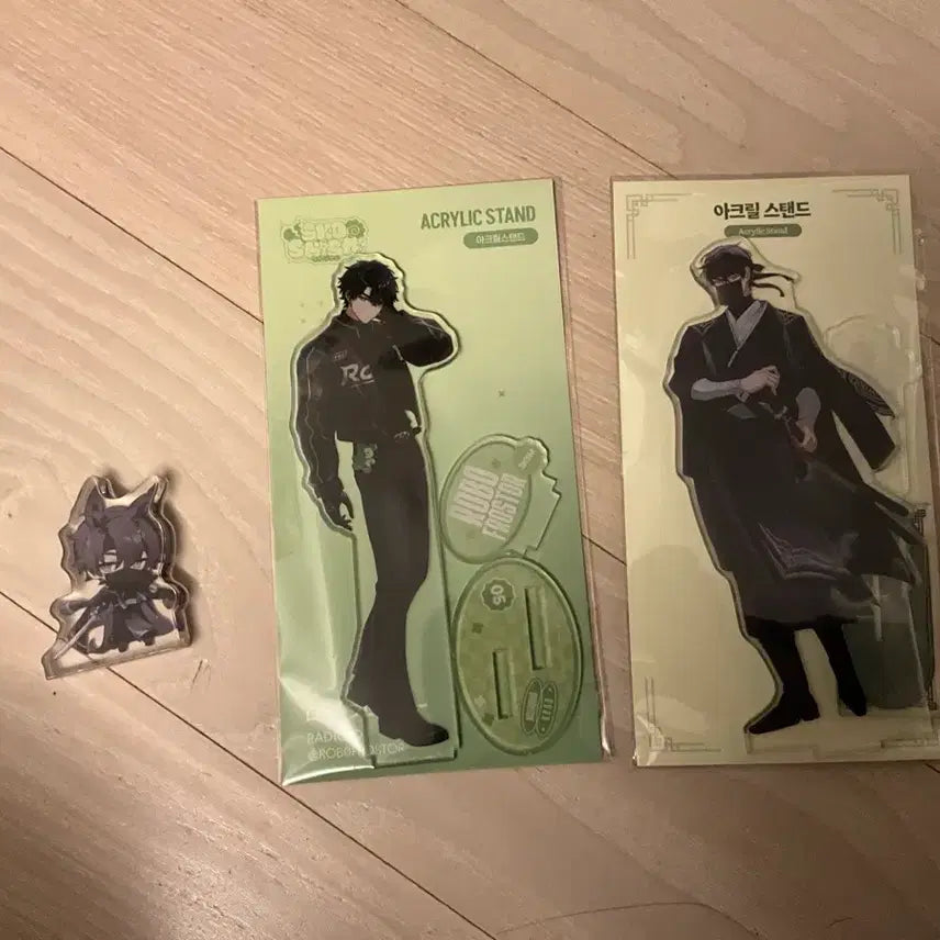 [BUNJANG] Robo Hanbok &amp; Corotto Acrylic Standee Bundle / 로보 한복,FW 코롯토 아크릴