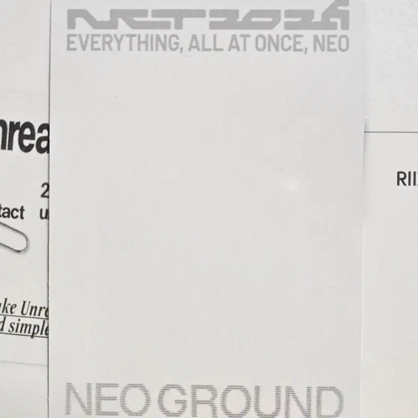 [BUNJANG] NCT WISH Yushi Neo Ground Group Photocard Set / 네오 그라운드 그룹포토세트 엔시티위시 유우시