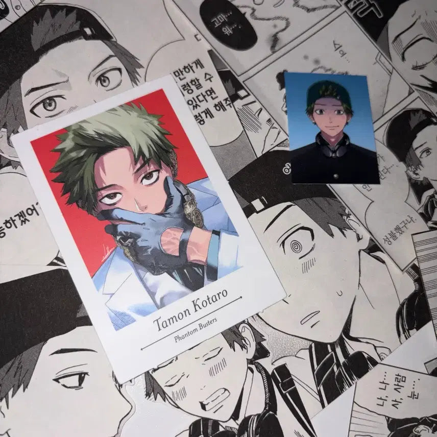 [BUNJANG] Phanbasterz Tamon Kotaro Cheki, Proof Photo, Scrapbook / 팬텀버스터즈 타몬 코타로 증사 체키 스크랩 팬버스