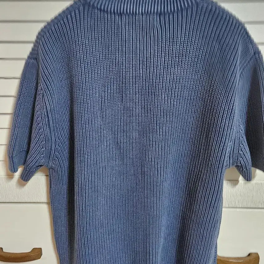[BUNJANG] THEZIO Garment Dyed Henleys Short Sleeve T-Shirt / THEZIO 가먼트 다잉 헨리넥 반팔