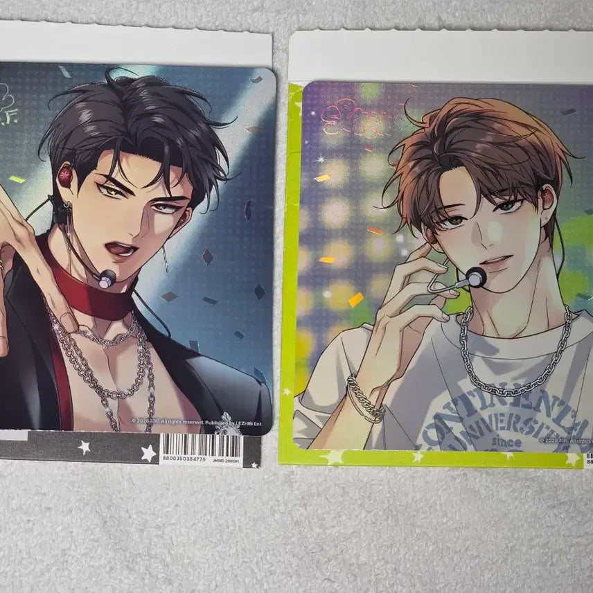 [BUNJANG] Sparkles Pop-Up Ryu Ian Baek Eun San Direct Cam Postcard Goods Bundle Set / 일괄) 스파클즈 팝업 해빙곡선 류이안 백은산 직캠 엽서 굿즈