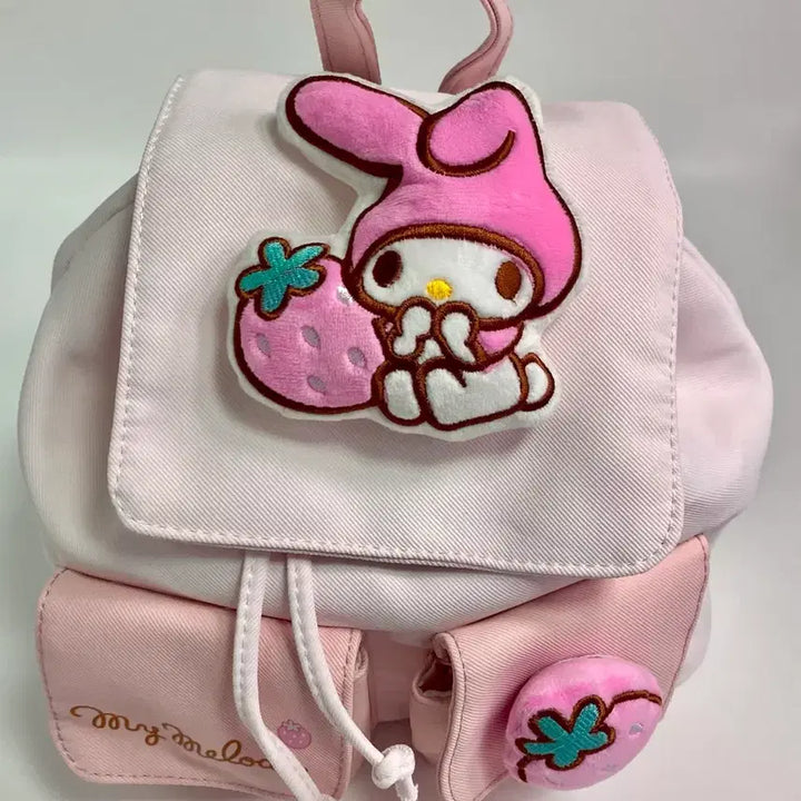[BUNJANG] My Melody Pink Backpack Bag / 마이멜로디 핑크색 백팩 가방