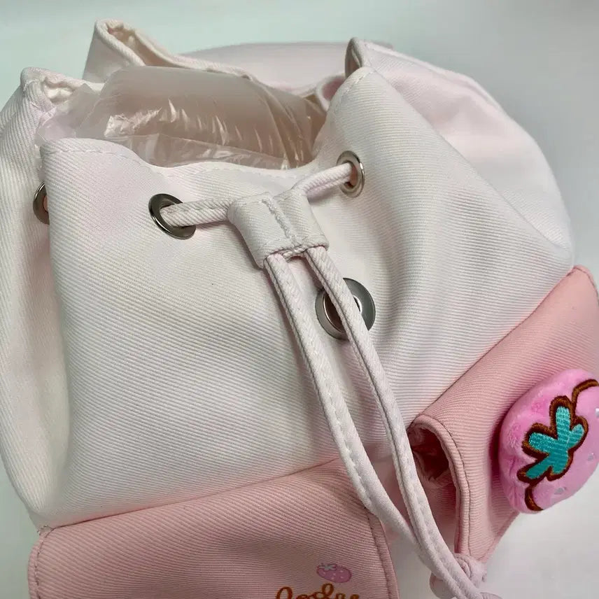 [BUNJANG] My Melody Pink Backpack Bag / 마이멜로디 핑크색 백팩 가방