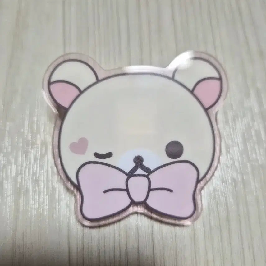 [SOLD OUT] 리락쿠마 코리락쿠마 뱃지 아크릴 집게