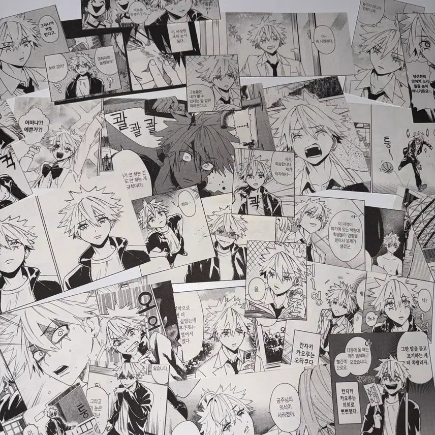 [BUNJANG] Phantom Buster Kanzaki Kaoru Cheki, Photo Card, Scraps Bundle / 팬텀버스터즈 칸자키 카오루 체키 증사 스크랩 팬버스