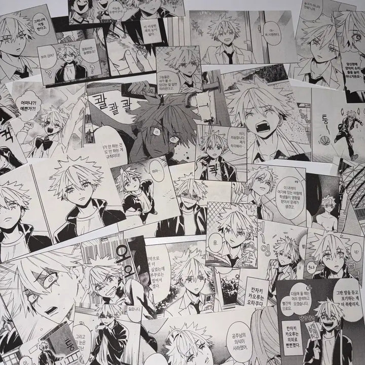 [BUNJANG] Phantom Buster Kanzaki Kaoru Cheki, Photo Card, Scraps Bundle / 팬텀버스터즈 칸자키 카오루 체키 증사 스크랩 팬버스