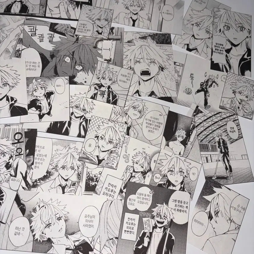 [BUNJANG] Phantom Buster Kanzaki Kaoru Cheki, Photo Card, Scraps Bundle / 팬텀버스터즈 칸자키 카오루 체키 증사 스크랩 팬버스