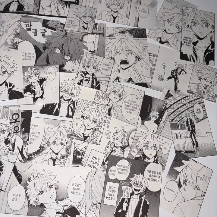 [BUNJANG] Phantom Buster Kanzaki Kaoru Cheki, Photo Card, Scraps Bundle / 팬텀버스터즈 칸자키 카오루 체키 증사 스크랩 팬버스