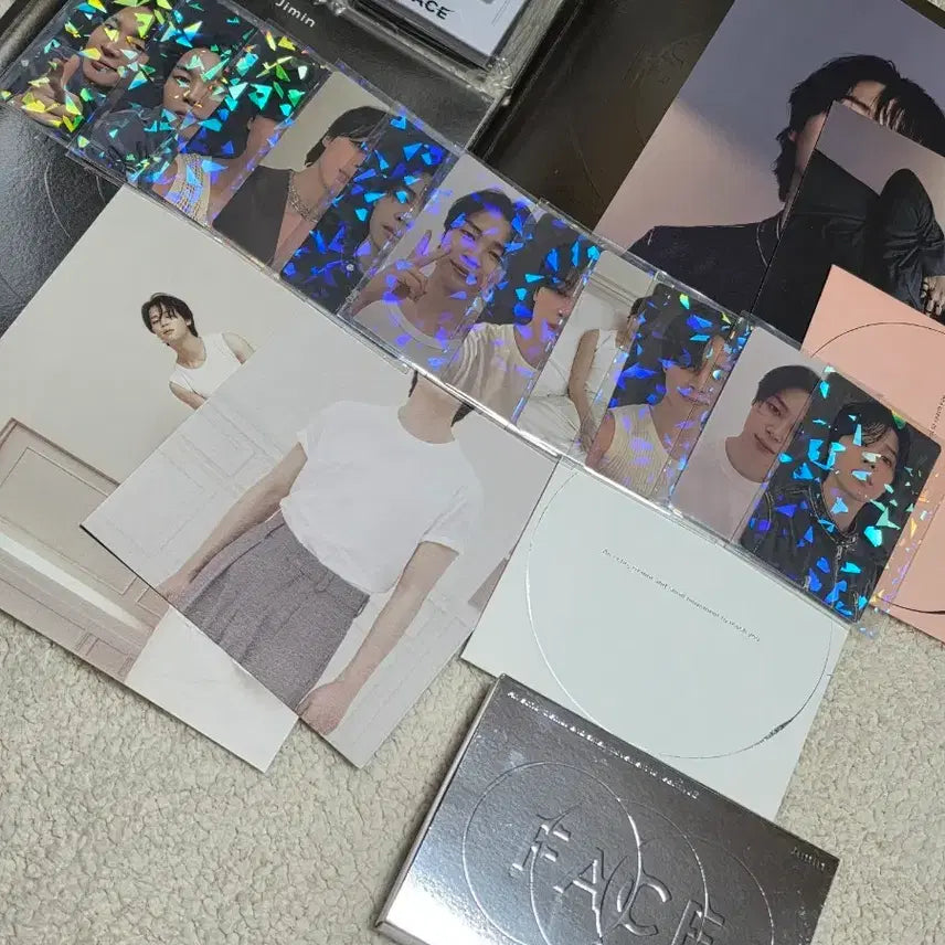 [BUNJANG] BTS Jimin Face Album Photocard Bundle Set / 방탄소년단 지민 face 앨범 판매