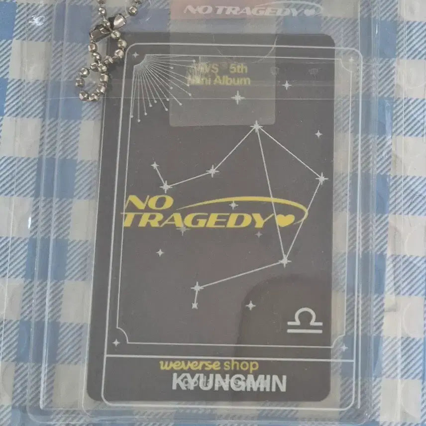 [BUNJANG] TWS Kyungmin Weverse POB Photocard + Constellation Holder Set / 투어스 경민 위버스 특전 포카+별자리 홀더