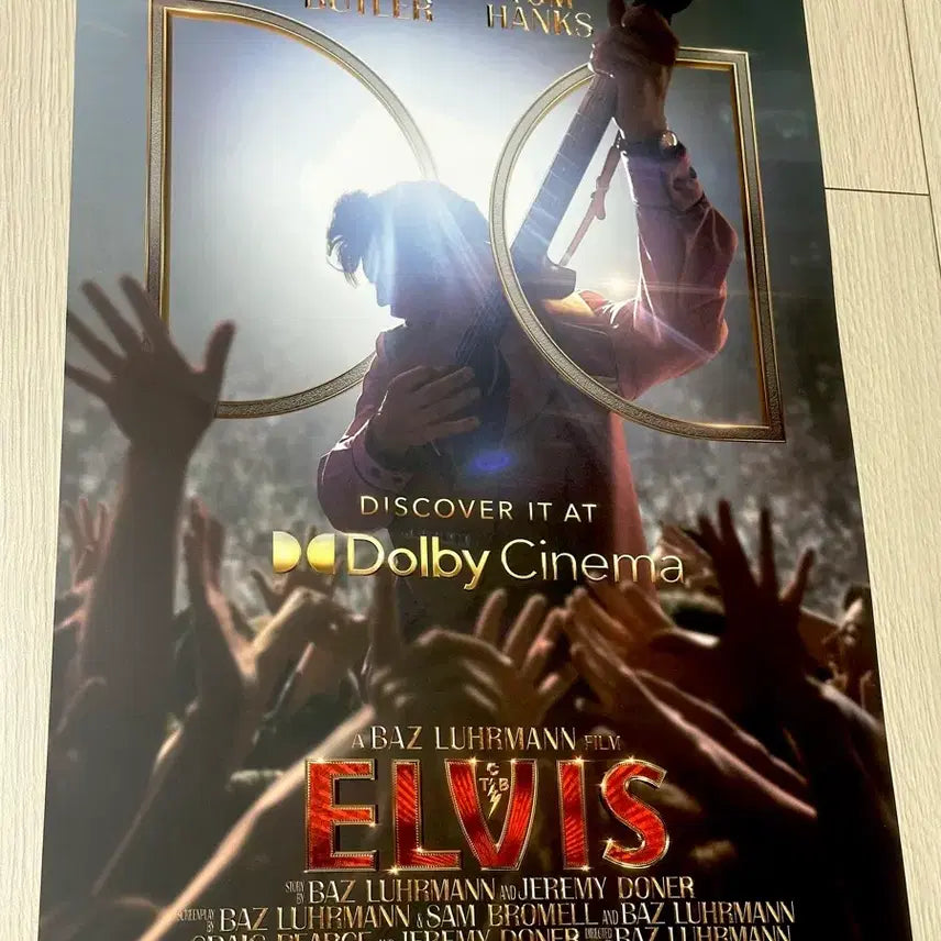 [BUNJANG] Austin Butler Elvis Presley Dolby Cinema Poster A3 / [2022초희귀한정판]오스틴버틀러 영화 엘비스 프레슬리 돌비포스터A3