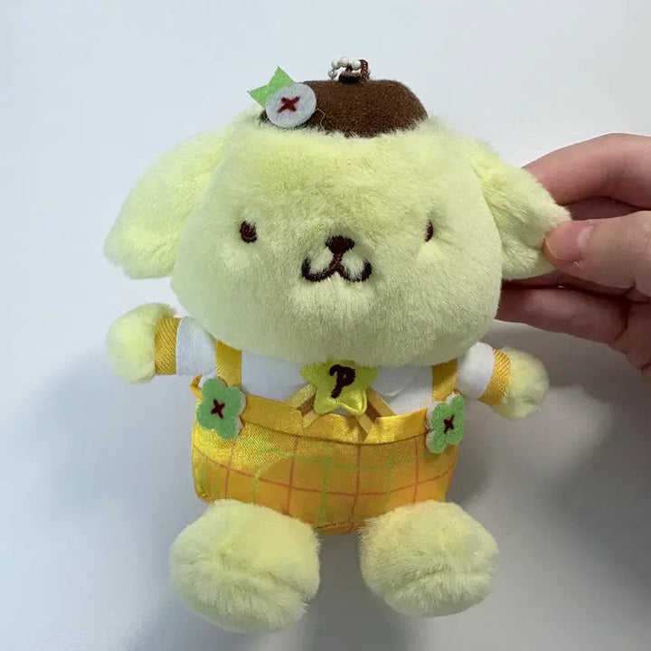 [BUNJANG] Sanrio Pompompurin Doll Keyring / 키티 아일랜드 폼폼푸린 인형키링