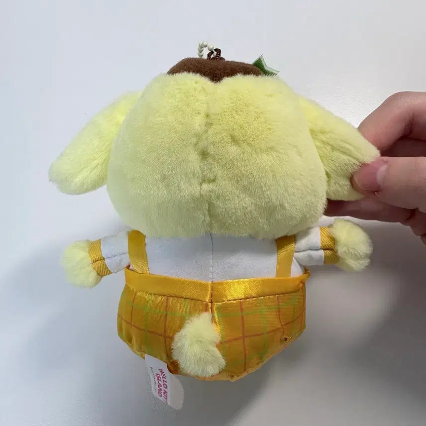 [BUNJANG] Sanrio Pompompurin Doll Keyring / 키티 아일랜드 폼폼푸린 인형키링