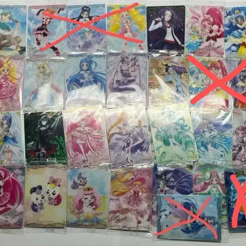 [BUNJANG] Precure Wafer Unsealed Cards / 프리큐어 웨하스 판매