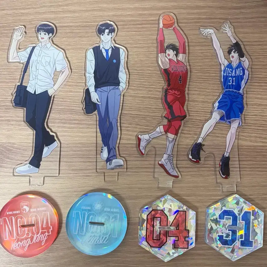 [BUNJANG] Garbage Time Jeon Young-jung &amp; Sung Jun-soo Acrylic Stand, Lip Balm, Keyring, Maid Outfit / 가비지타임 갑타 전영중 성준수 아크릴 인형 만두 립밤 명찰 키링 메이드복