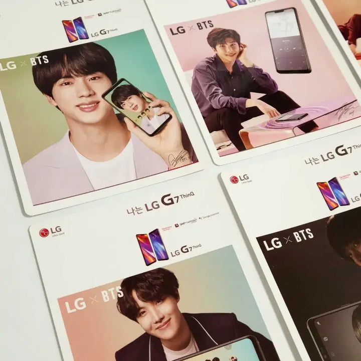 [BUNJANG] BTS LG Mini Poster Set / bts 방탄 LG 미니 포스터 LG mini posters
