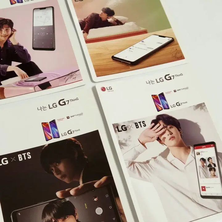 [BUNJANG] BTS LG Mini Poster Set / bts 방탄 LG 미니 포스터 LG mini posters