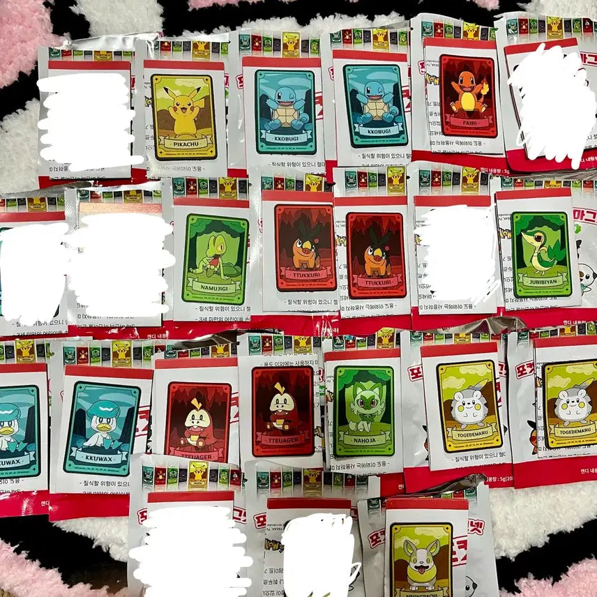 [BUNJANG] Pokemon Secret Magnet Pikachu, Squirtle, Charmander, Sprigatito, Fuecoco, Quaxly / 포켓몬 시크릿 마그넷 피카츄 꼬부기 파이리 나오하 나무지기 뚜꾸리 판매