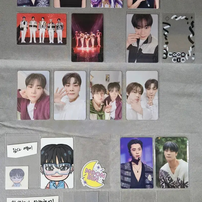 [BUNJANG] Moonbin Stargazer Fancon JP Moments Photocards Bundle Set / moonbin 11 stargazer fancon jp moments