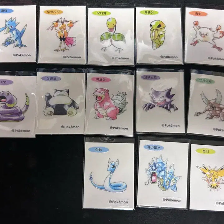 [BUNJANG] Pokemon 30th Anniversary Stickered Seals (Tti-bbu Seal) for Sale or Trade / 30주년 포켓몬 띠부씰 교환 또는 판매합니다