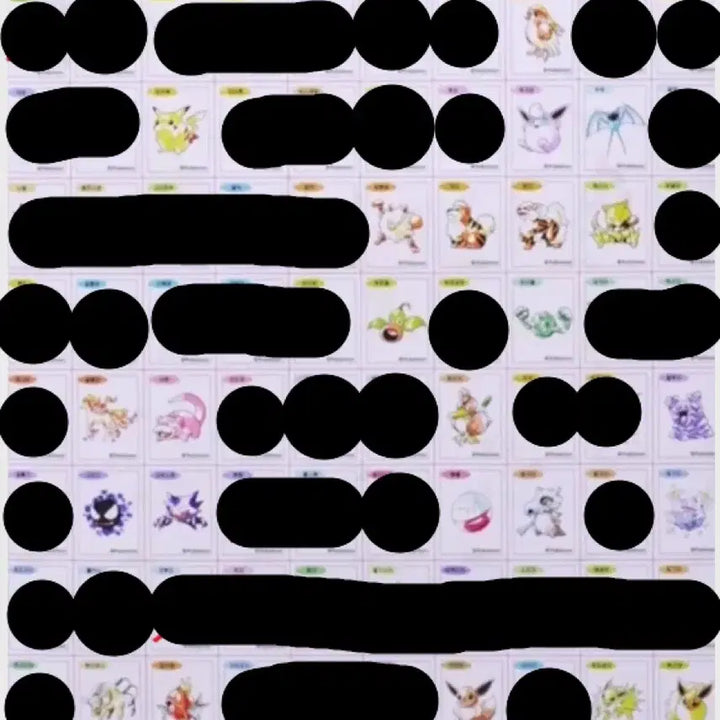 [BUNJANG] Pokemon 30th Anniversary Stickered Seals (Tti-bbu Seal) for Sale or Trade / 30주년 포켓몬 띠부씰 교환 또는 판매합니다