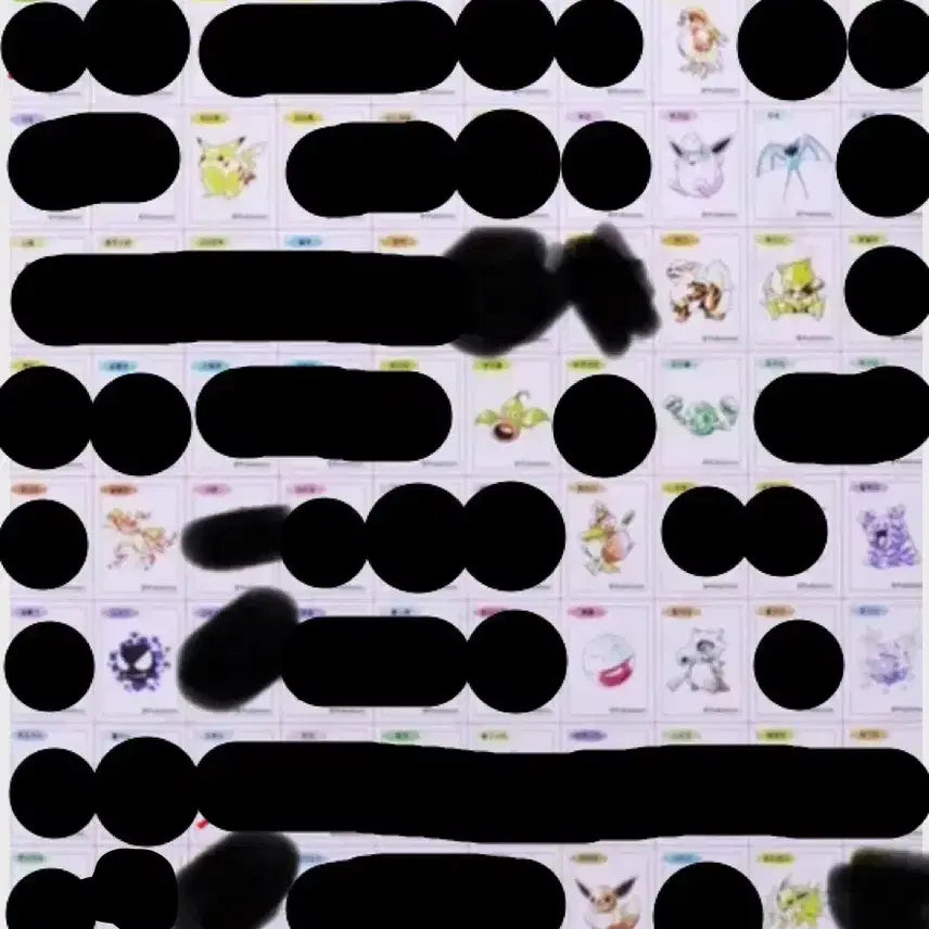 [BUNJANG] Pokemon 30th Anniversary Stickered Seals (Tti-bbu Seal) for Sale or Trade / 30주년 포켓몬 띠부씰 교환 또는 판매합니다
