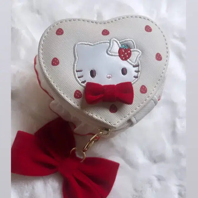 [BUNJANG] Sanrio Shortcake Hello Kitty Accessory Case / 산리오 쇼트케이크 헬로키티 악세사리 케이스