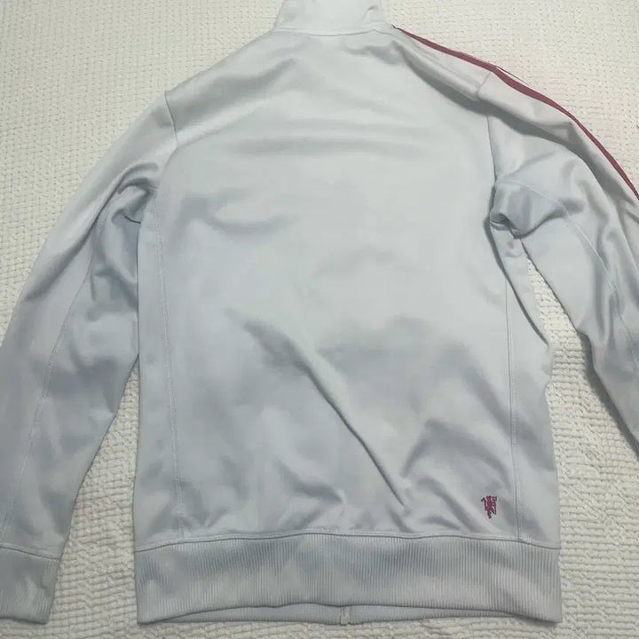 [BUNJANG] Adidas Manchester United Track Top - White/Red (Size S) / 아디다스 져지 맨유 흰빨 져지
