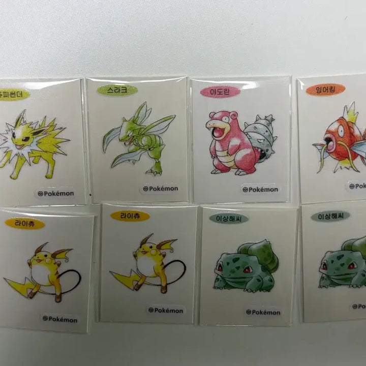 [BUNJANG] 30th Anniversary Artwork Special Pokemon Stickers (Tti-bu Seal) / [전부판매/업뎃] 30주년 아트웍 스페셜 포켓몬 띠부씰