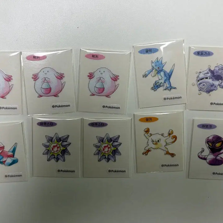 [BUNJANG] 30th Anniversary Artwork Special Pokemon Stickers (Tti-bu Seal) / [전부판매/업뎃] 30주년 아트웍 스페셜 포켓몬 띠부씰