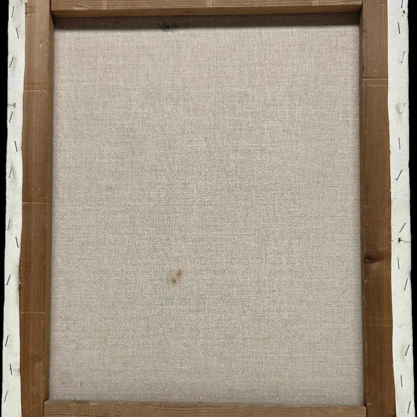 [BUNJANG] Lee Maria "Untitled" (Floral Still Life) 2010 Oil Painting on Canvas (8F) / 서양화가 (이마리아)화백  꽃 그림 유화 8호(F) (카라, 아이리스)