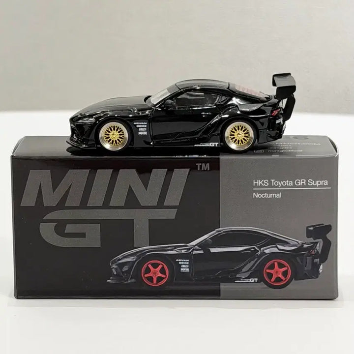 [BUNJANG] Mini GT HKS Toyota GR Supra Custom Wheel Die-cast Model / 미니GT GR 수프라 / 휠커스텀