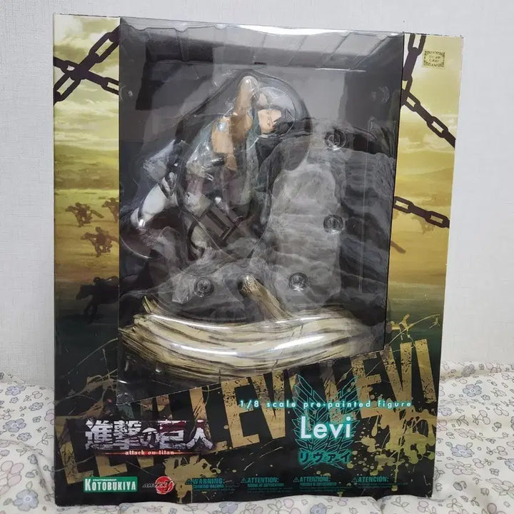 [BUNJANG] Kotobukiya Levi Ackerman Attack on Titan Figure / [당일발송] 진격의거인 코토부키야 리바이 피규어 진격거