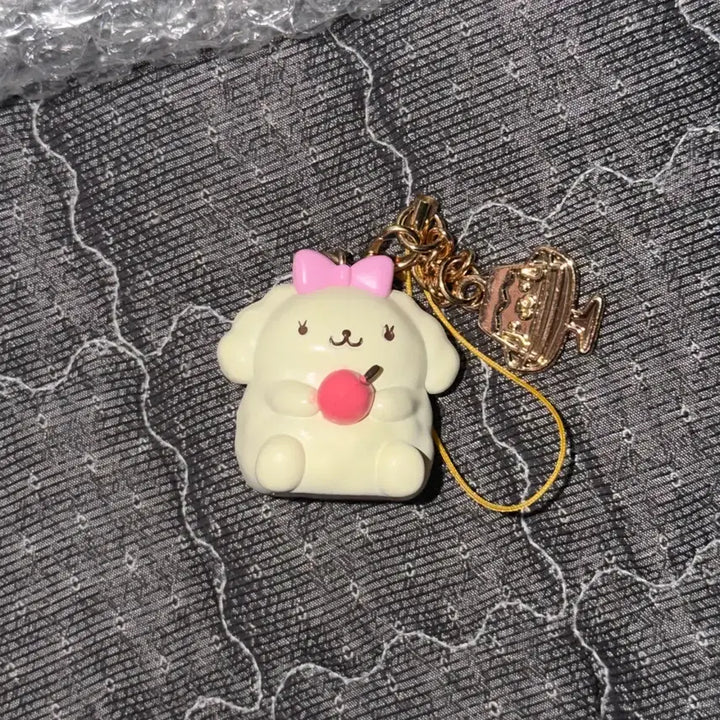 [BUNJANG] Sanrio Pompompurin 30th Anniversary Random Strap Keyring Macaron / 산리오 폼폼푸린 30주년 랜덤 스트랩 키링 마카롱