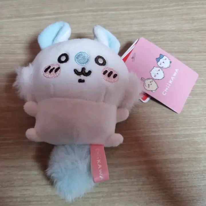 [BUNJANG] Chiikawa Momonga Mini Squirrel Plush Keychain / 치이카와 먼작귀 미니소 콩눈 모몽가 하늘다람쥐 인형 키링 누이 마스코트