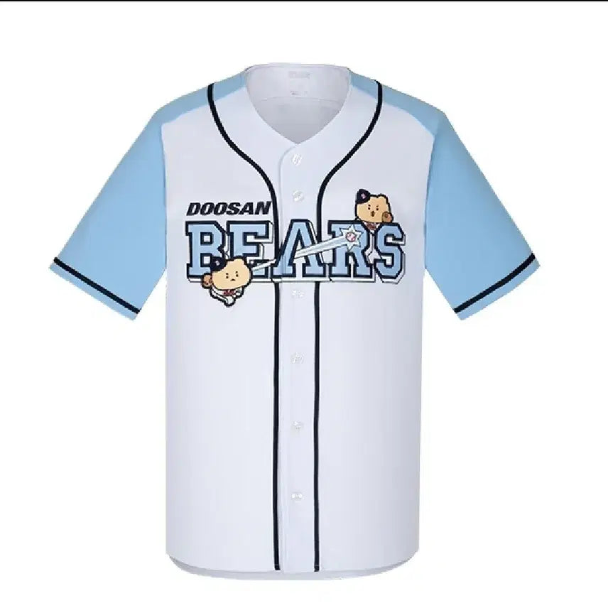 [BUNJANG] Doosan Bears x Mangom Replica Uniform 4XL / [120]두산베어스 x 망곰 레플리카 유니폼