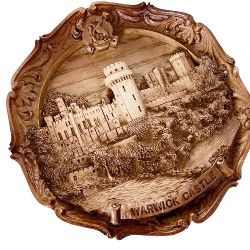 [BUNJANG] Antique Warwick Castle Handmade Wall Decor / 앤틱 영국 워릭캐슬 핸드메이드 벽걸이 장식