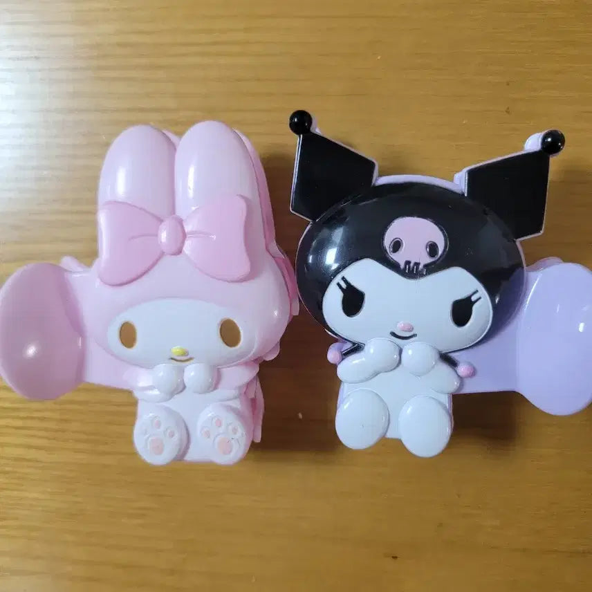 [BUNJANG] Character Hair Claw Clip + Cubic/Pearl Hair Pin Set / 캐릭터 헤어 집게핀+ 큐빅/진주 헤어핀 세트