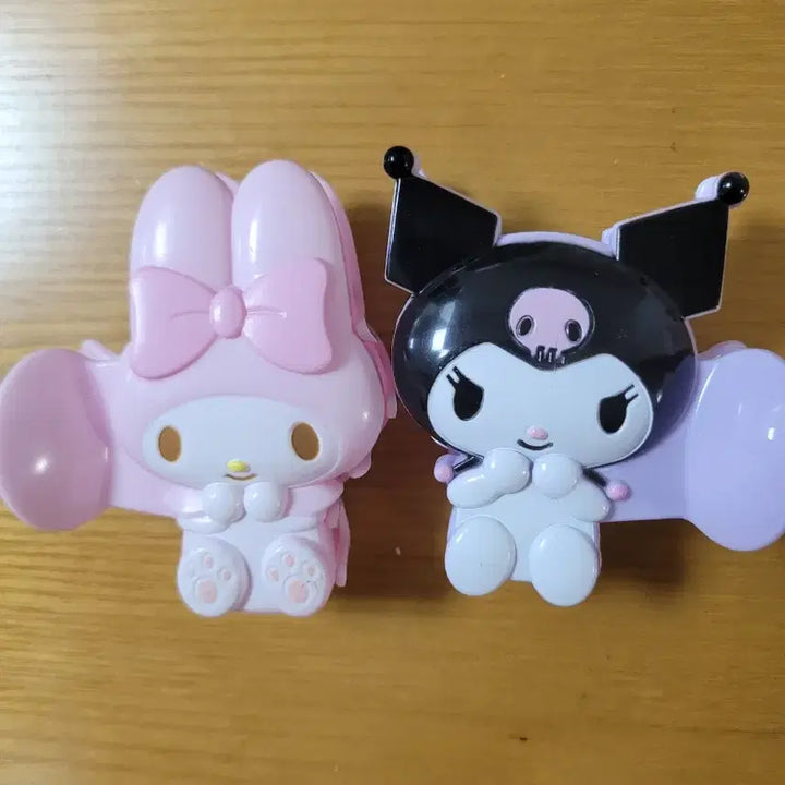 [BUNJANG] Character Hair Claw Clip + Cubic/Pearl Hair Pin Set / 캐릭터 헤어 집게핀+ 큐빅/진주 헤어핀 세트
